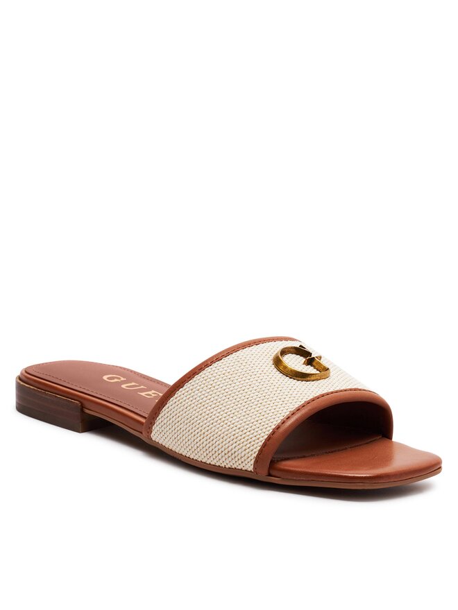 Guess Klapki Guess FLJTAS FAL19 Beżowy