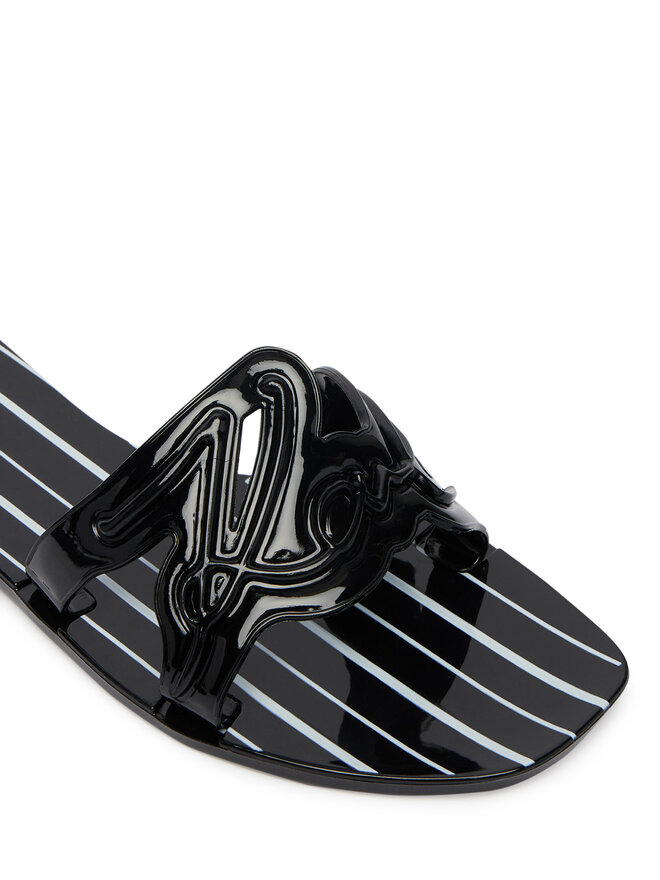KARL LAGERFELD Pantoletten KARL LAGERFELD Jelly KL80008C Schwarz