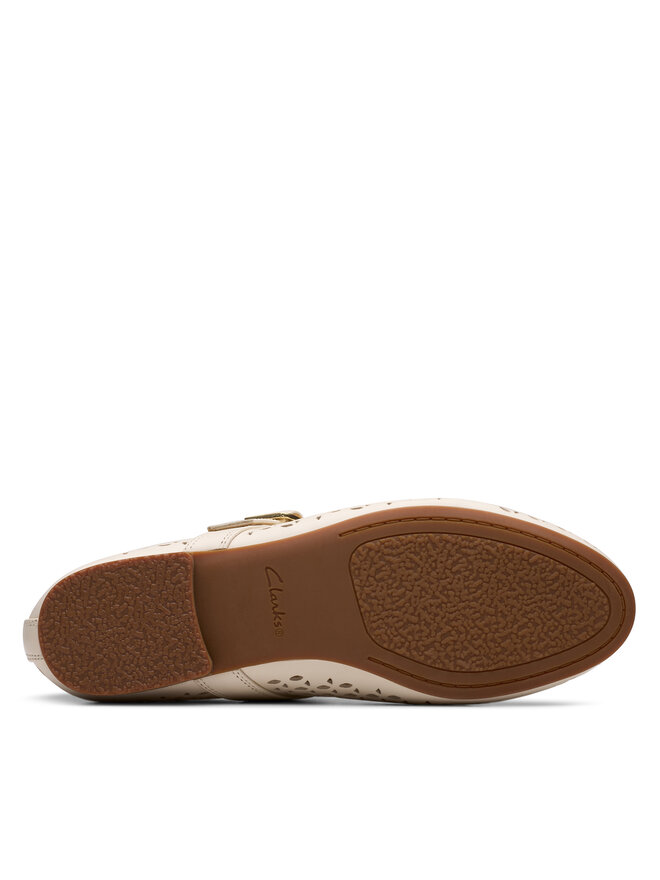 Clarks Īsi apavi Clarks Fawna Jane 26181230 Écru