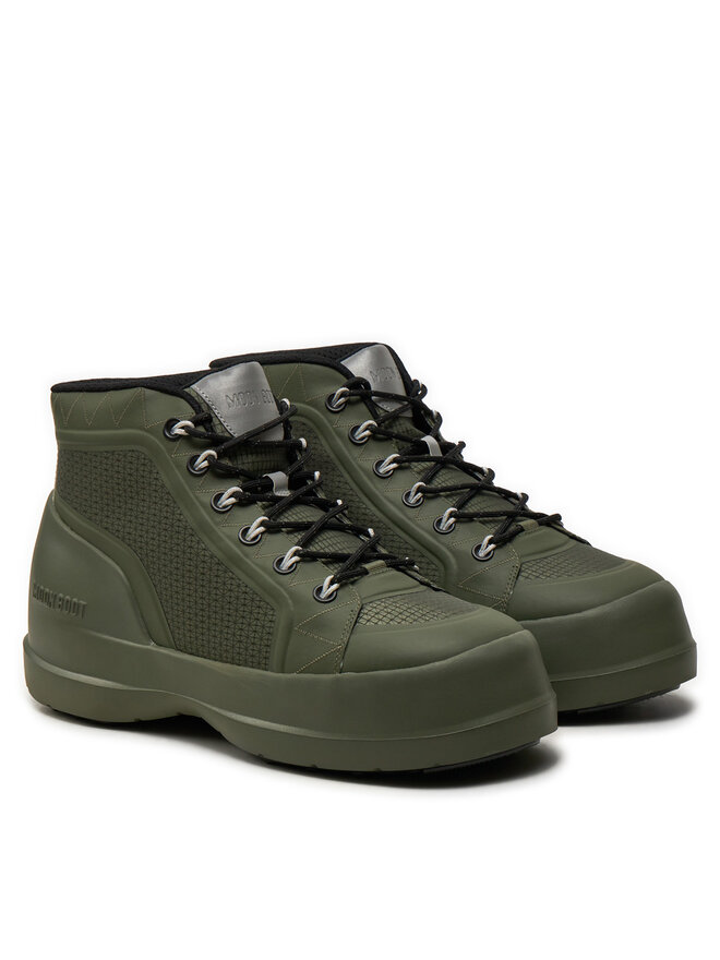 Moon Boot Μπότες Χιονιού Moon Boot Luna Trek Mid Nylon 80D2480080 Χακί