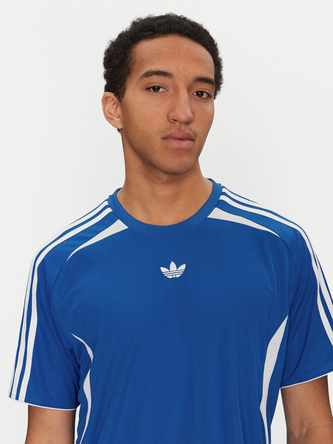 adidas adidas Marškinėliai adicolor Teamgeist JP1114 Mėlyna Loose Fit