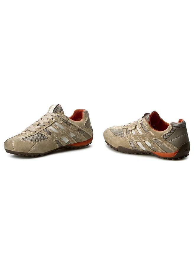 Halbschuhe Geox U Snake K U4207K 02214 C0845 Beige de.eschuhe.ch