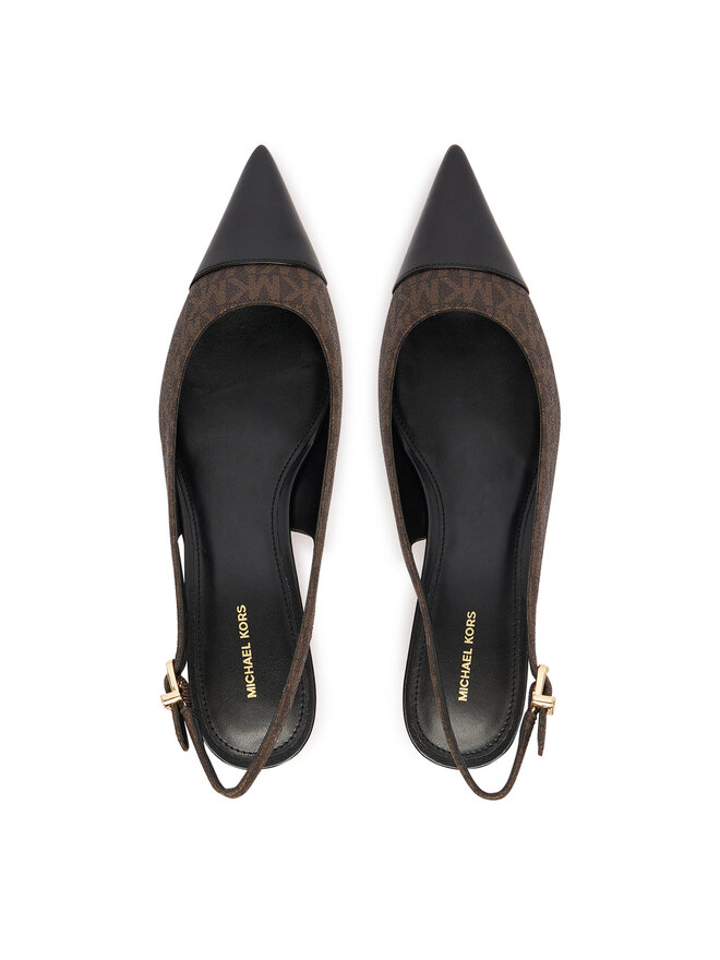 MICHAEL Michael Kors Туфлі MICHAEL Michael Kors Amara Toe Cap Sling 40S6AMMP1B Коричневий