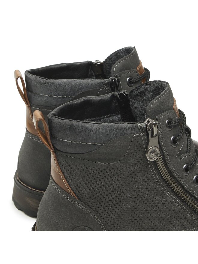 Rieker Botines planos Rieker F5521-45 Gris