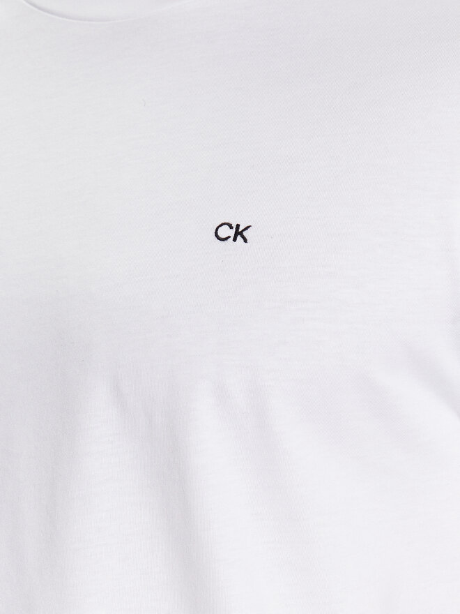 Calvin Klein Calvin Klein Camiseta Smooth K10K110589 Blanco Regular Fit
