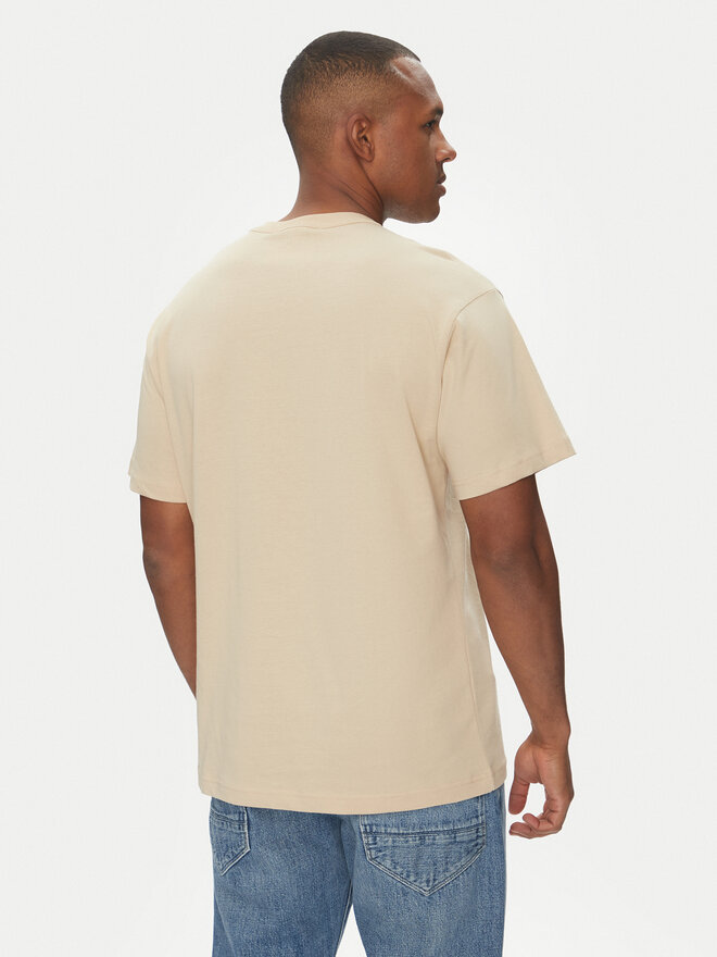 Versace Jeans Couture Versace Jeans Couture Camiseta 78GAHT06 Beis Regular Fit