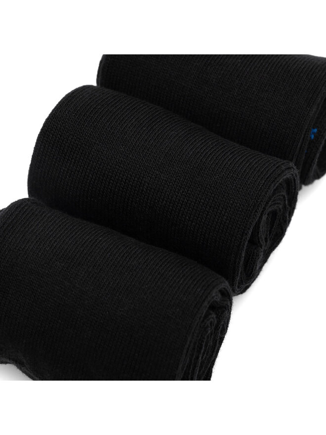 Reebok Set di 3 paia di calzini lunghi unisex Reebok R0255-SS24 (3-pack) Nero