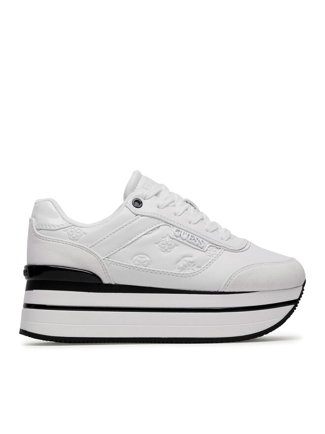 Guess Sneakersy Guess Hansin FL5HNS PEL12 Bílá