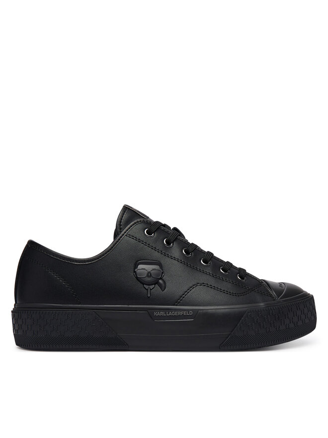 KARL LAGERFELD Sneakers aus Stoff KARL LAGERFELD Kampus Max Iii KL50470N Schwarz