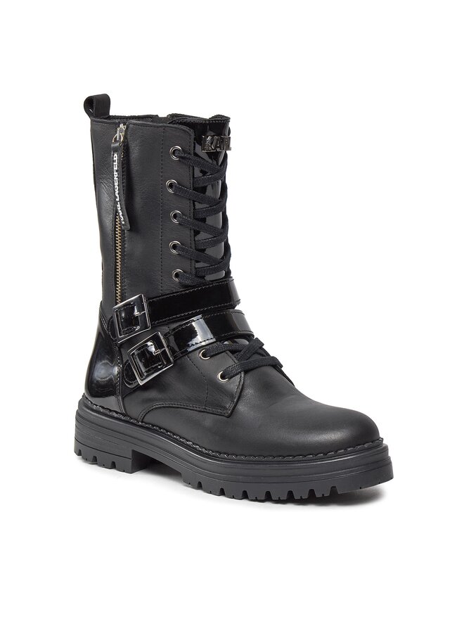 Karl Lagerfeld Kids Μποτάκια Karl Lagerfeld Kids Z19112 M Μαύρο