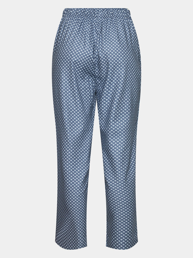 Selmark Selmark Pijama Corbatera P7373 Azul Regular Fit