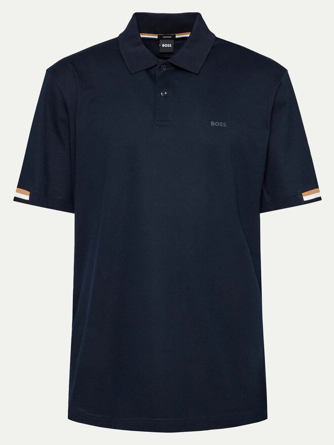 BOSS Boss Поло Parlay 147 50467113 Cиній Regular Fit