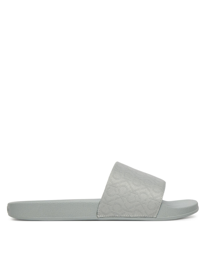 Calvin Klein Παντόφλες Calvin Klein Pool Slide - Jacq HW0HW02420 Γκρι