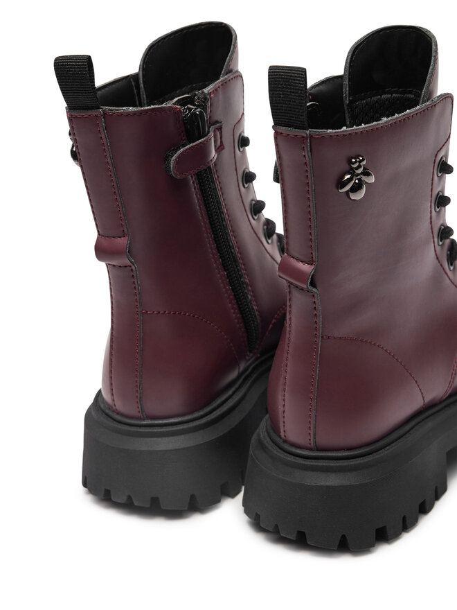 Geox Ботуши Geox J Maquinnens Girl J46M6B 000CN C7357 M Бордо