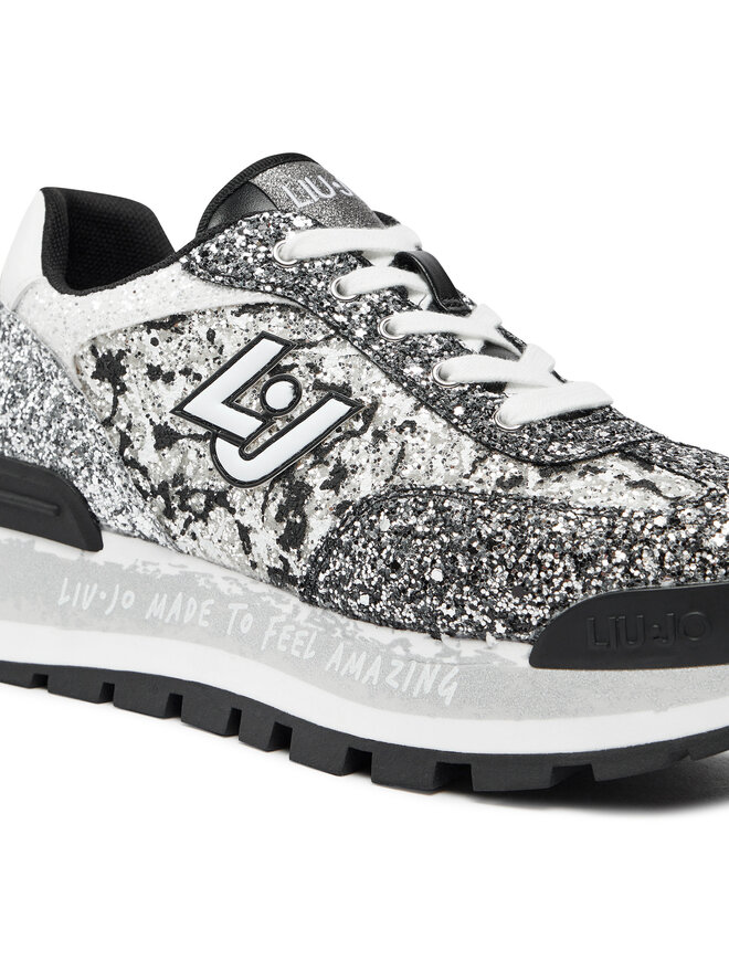 Liu Jo Sneakersy Liu Jo Amazing 26 BF4047 TX007 Srebrny