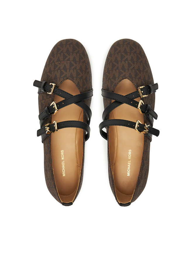 MICHAEL Michael Kors Μπαλαρίνες MICHAEL Michael Kors Indy 40T5IDFP1B Καφέ