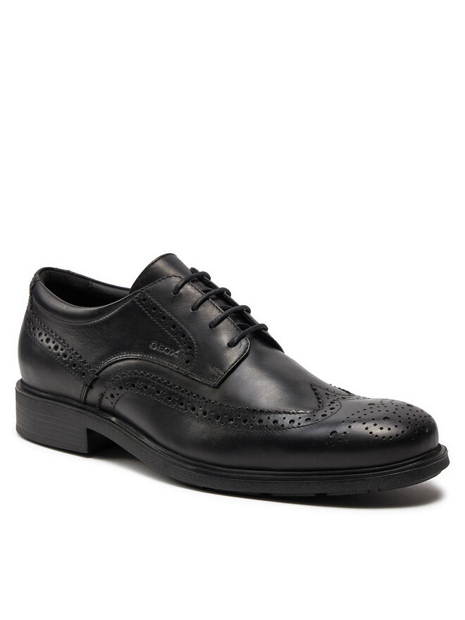 Geox Pusbačiai Geox U Dublin B U34R2B 00043 C9999 Juoda