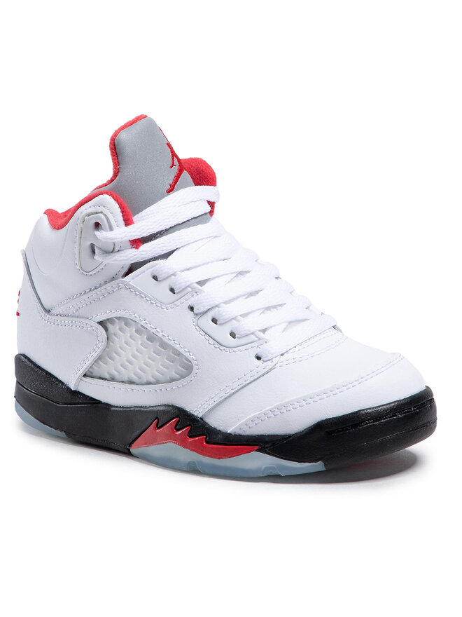 Nike Basketballschuhe Nike Jordan 5 Retro (PS) 440889 102 Weiß