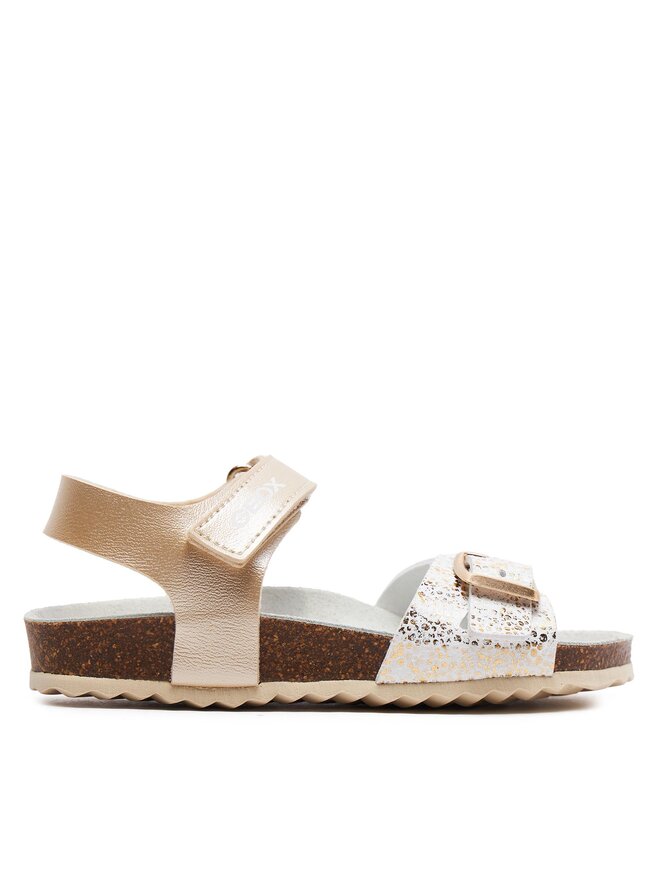 Geox Sandály Geox J Adriel Girl J028MC 0AJHS C2204 S Zlatá