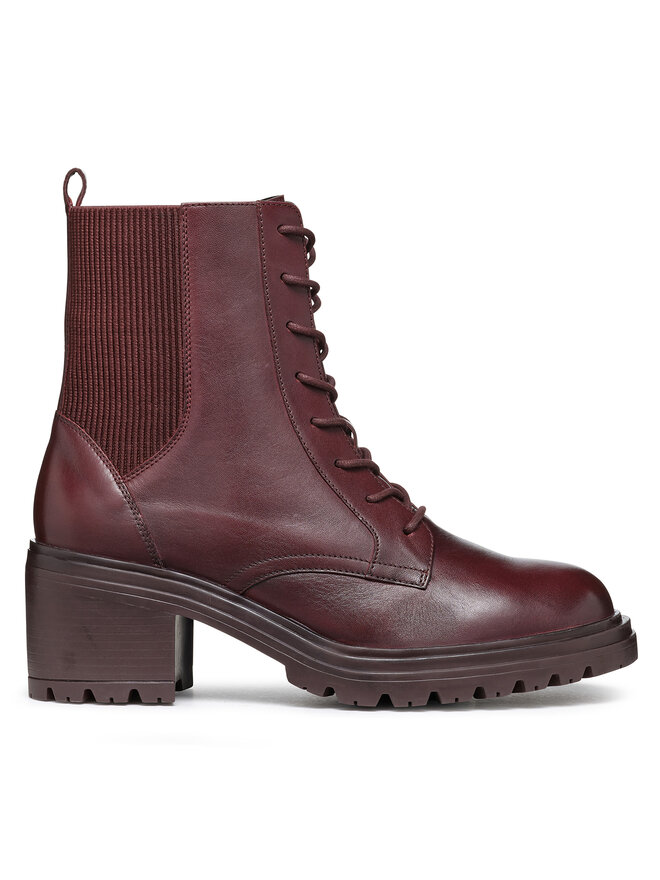 Stivaletti Geox D Damiana D36QCD 00043 C7011 Bordeaux escarpe