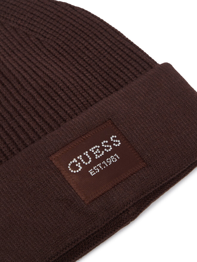 Guess Mütze Guess AW5631 VIS01 Dunkelbraun