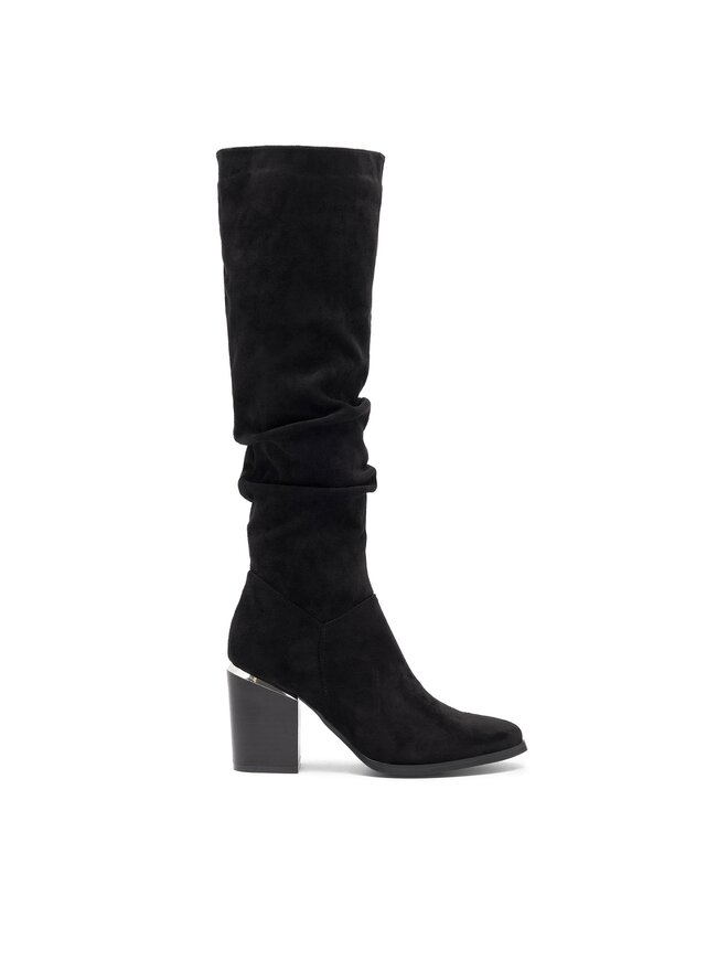 DeeZee Kozačky DeeZee SALOME H7612-1 Černá
