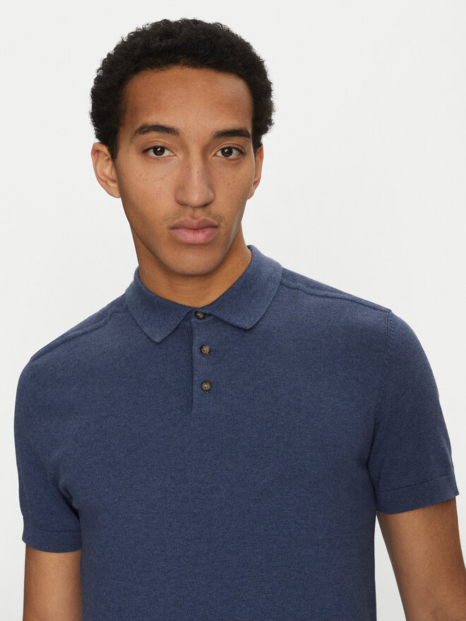 Selected Homme Selected Homme Poloshirt 16092437 Dunkelblau Regular Fit