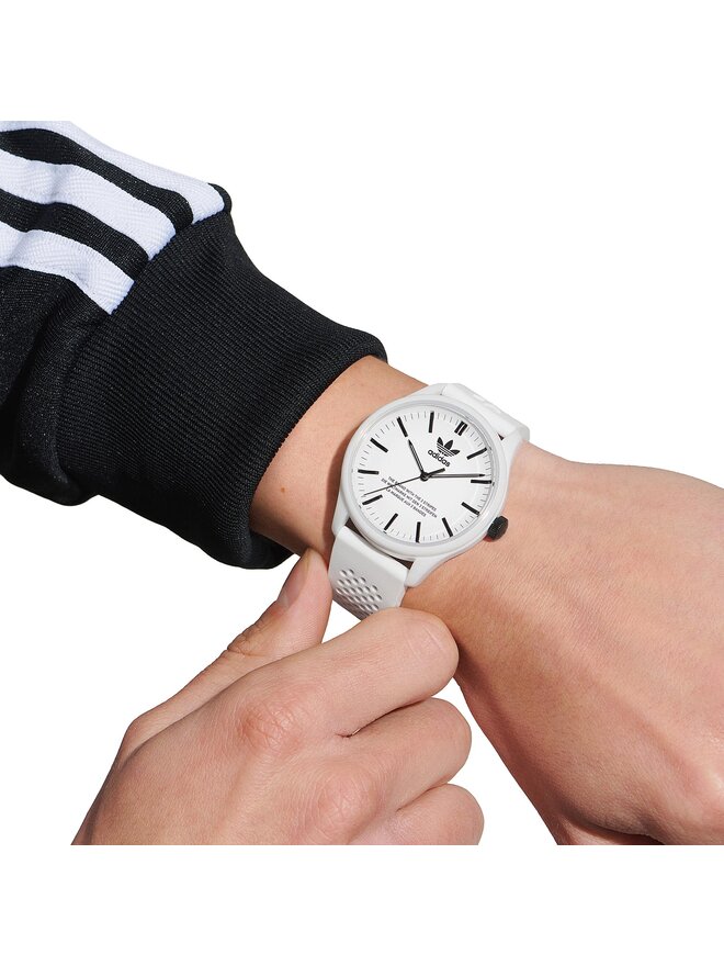 Uhr adidas Originals Code One Ceramic Watch AOSY23030 WeiB eschuhe
