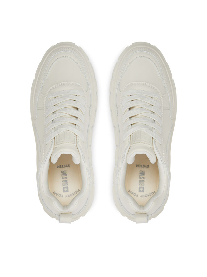 Big Star Shoes Sneakersy Big Star Shoes NN274374 Beżowy