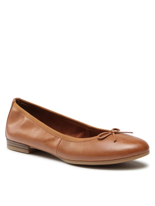 Tamaris Baleriny Tamaris 1-22116-41 Brązowy