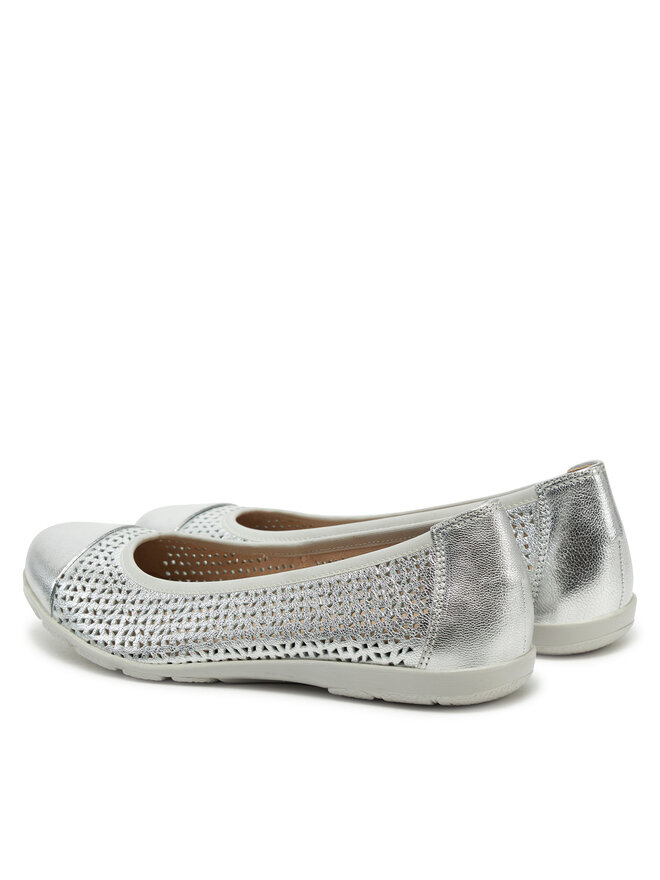 Caprice Balerinke Caprice 9-22151-42 Srebrna