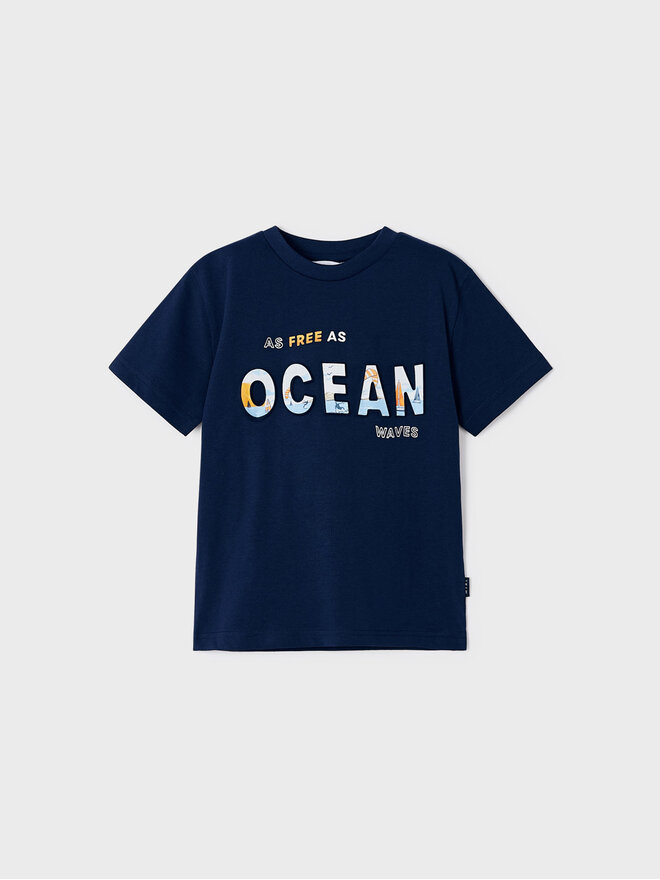 Mayoral Mayoral Camiseta 3019 Azul marino Regular Fit