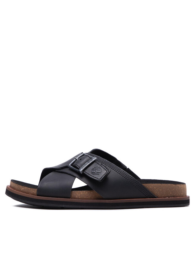 Timberland Klapki Timberland Amalfi Vibes Cross Slide TB0A2B65015 Czarny