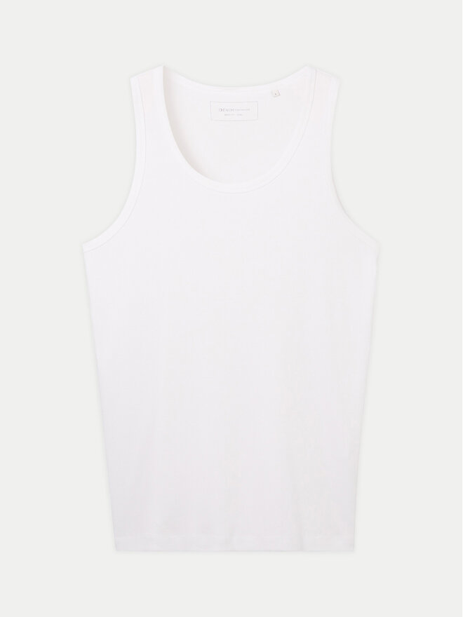 Tom Tailor Denim Tom Tailor Denim Tank-Top 1042035 Weiß Regular Fit