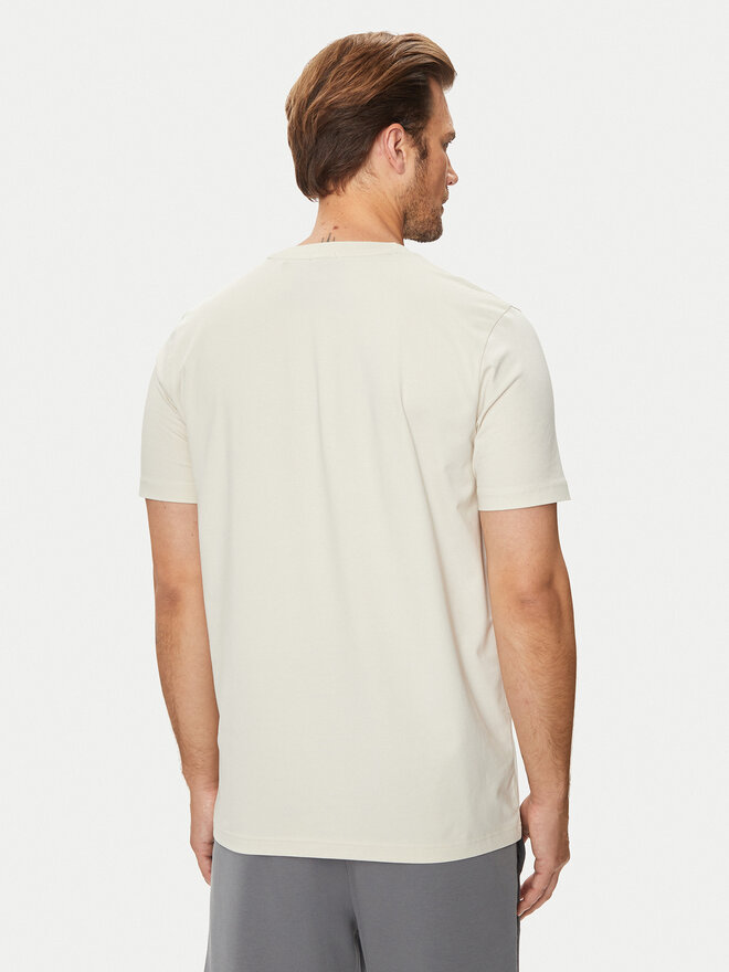 BOSS Boss Футболка Jagged 1 50519365 Écru Relaxed Fit