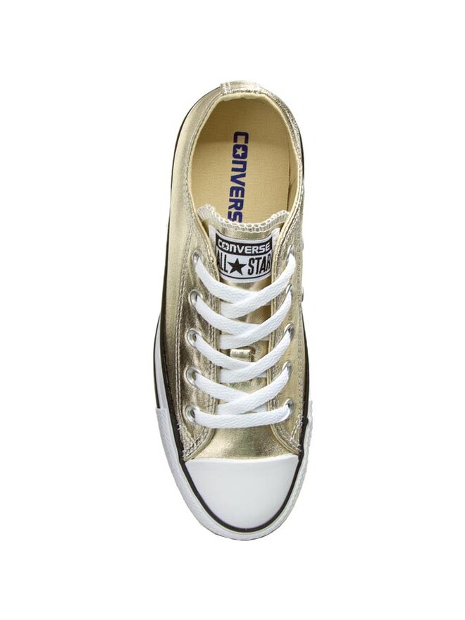 Converse Sneakers aus Stoff Converse Ctas Ox 153181C Goldfarben