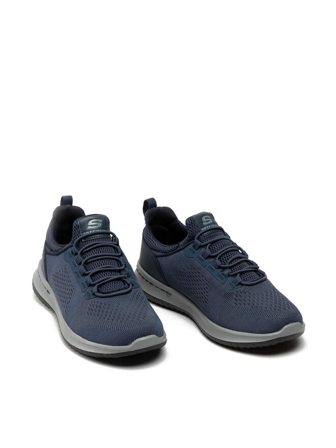 Sneakers Skechers Brewton 65509 BLU Dunkelblau eschuhe.at