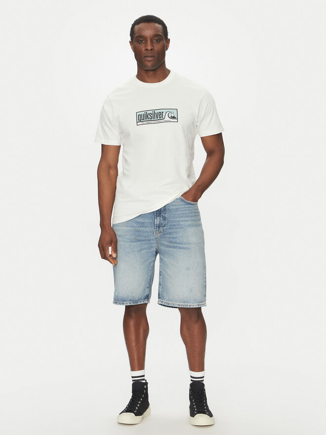 Quiksilver Quiksilver Marškinėliai EQYZT08040 Balta Regular Fit
