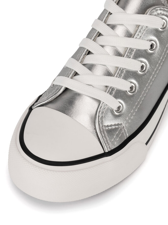 DeeZee Trampki DeeZee CSS20531-02 Srebrny