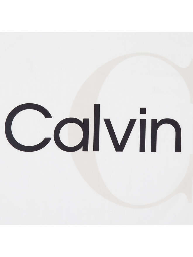 Calvin Klein Šátek Calvin Klein Monologo K60K611981 Bílá