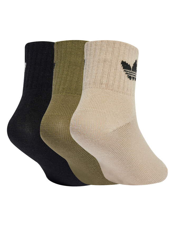 adidas Σετ ψηλές κάλτσες παιδικές 3 τεμαχίων adidas JW2934 Έγχρωμο