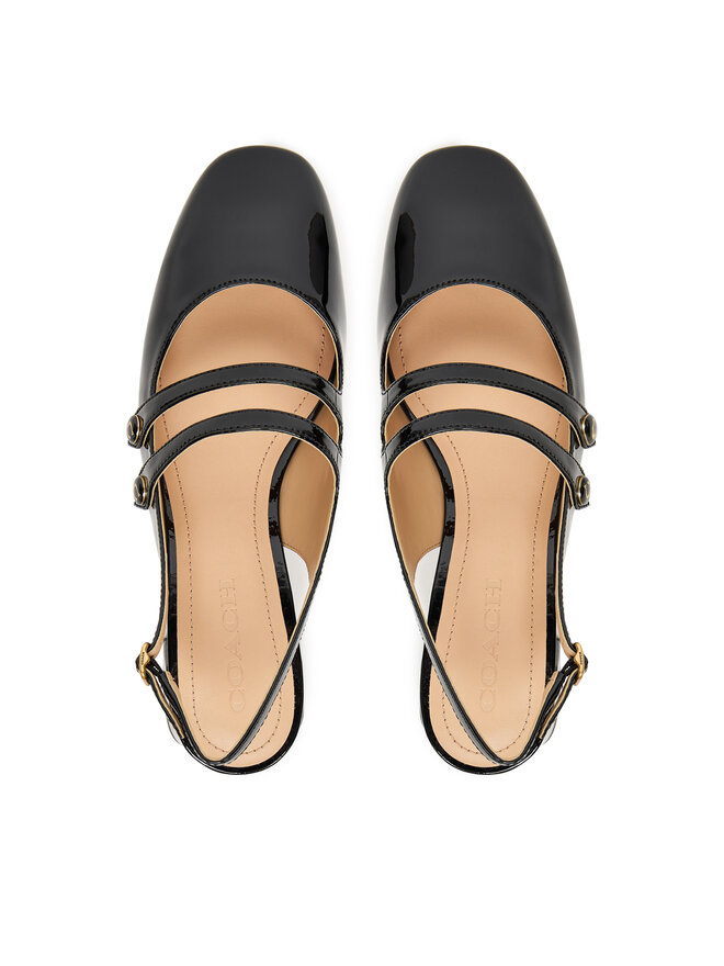 Coach Sandály Coach Winley Slingback Mary Jane CAS42 Černá