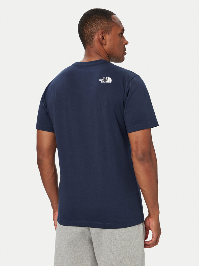 The North Face The North Face T-Shirt Evolution Half Dome NF0A8B6J Dunkelblau Regular Fit