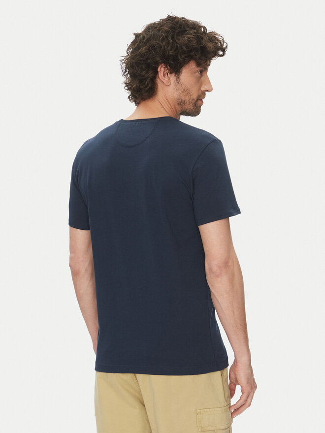 La Martina La Martina T-Shirt Aloysius MARG30 JS206 Dunkelblau Regular Fit