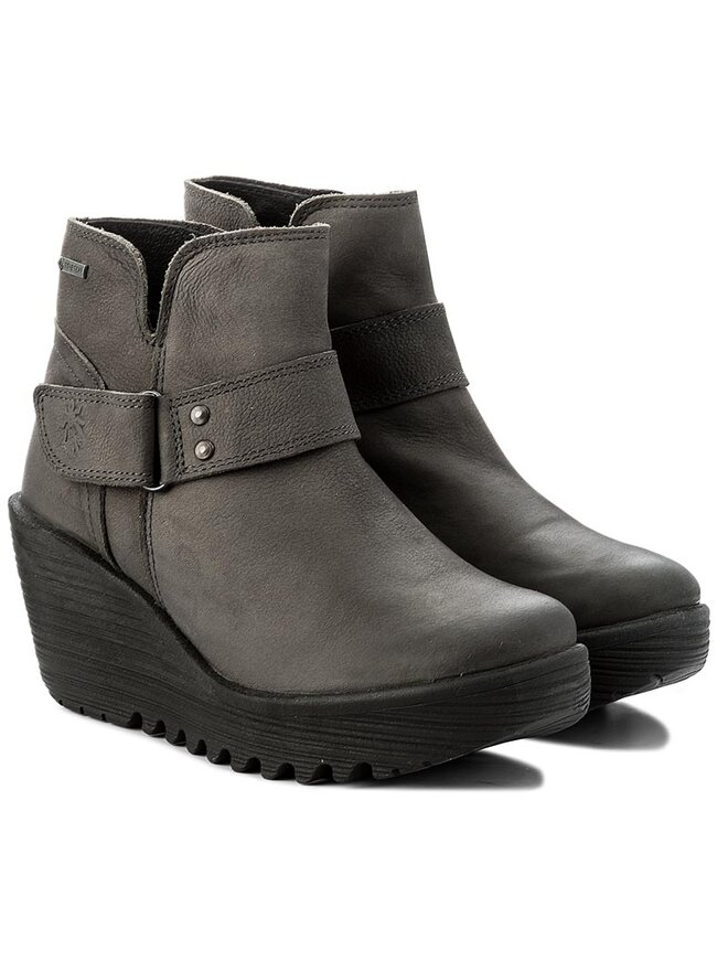 Botines Fly London Yockfly GORE TEX P144062002 Gris zapatos.es