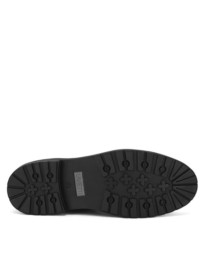 Lanetti Botines planos Lanetti MBS-6997-05 Negro