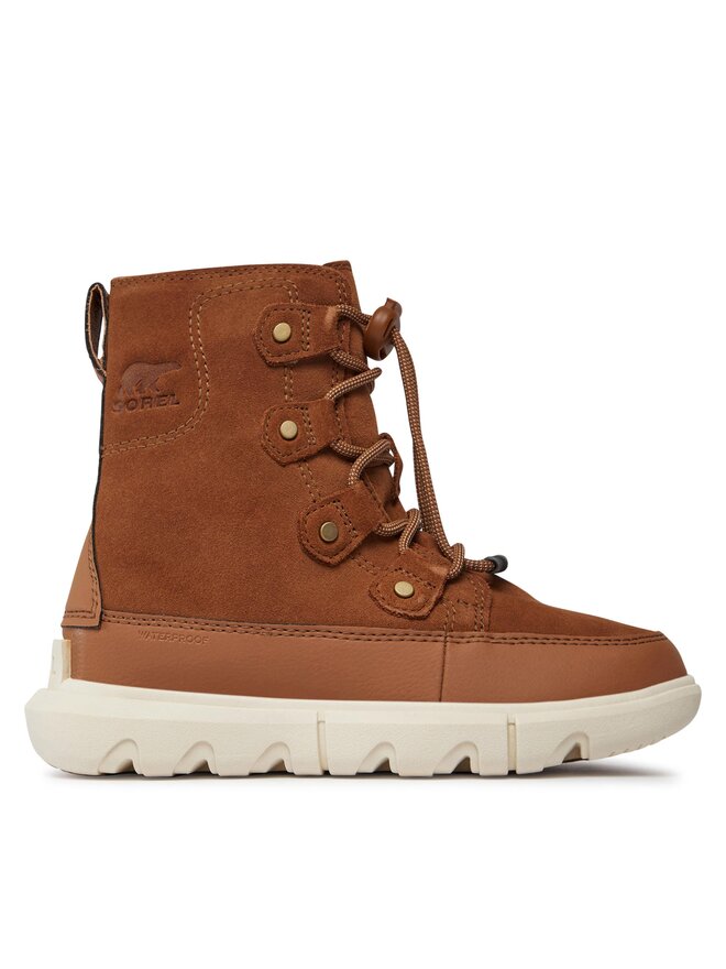 Sorel Schneeschuhe Sorel Youth Sorel Explorer™ Lace Wp NY4897-242 Braun