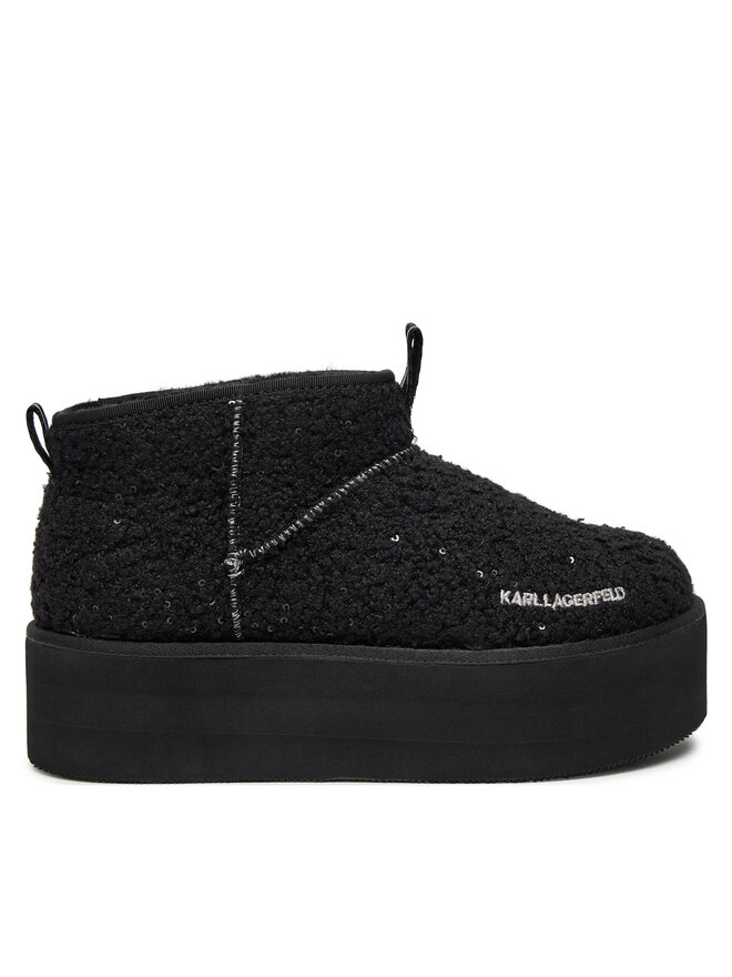 KARL LAGERFELD Členková obuv KARL LAGERFELD KL48522W Čierna