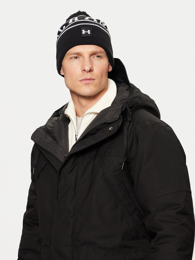 Under Armour Σκούφος Under Armour M Halftime Pom Beanie 1386634-001 Μαύρο