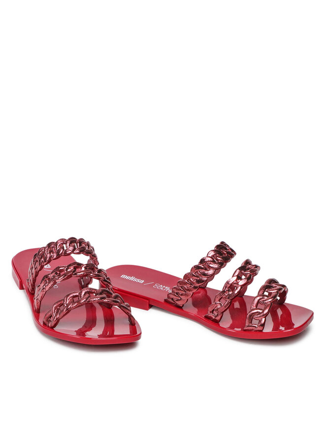 Melissa Klapki Melissa Feel + Camila Coutinho 33568 Bordowy